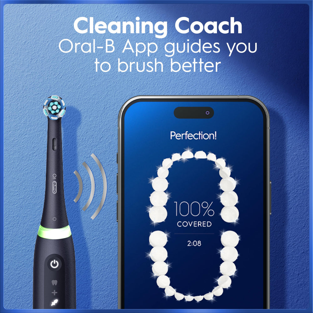 Oral-B iO5 sensor de presión iluminado para proteger encías