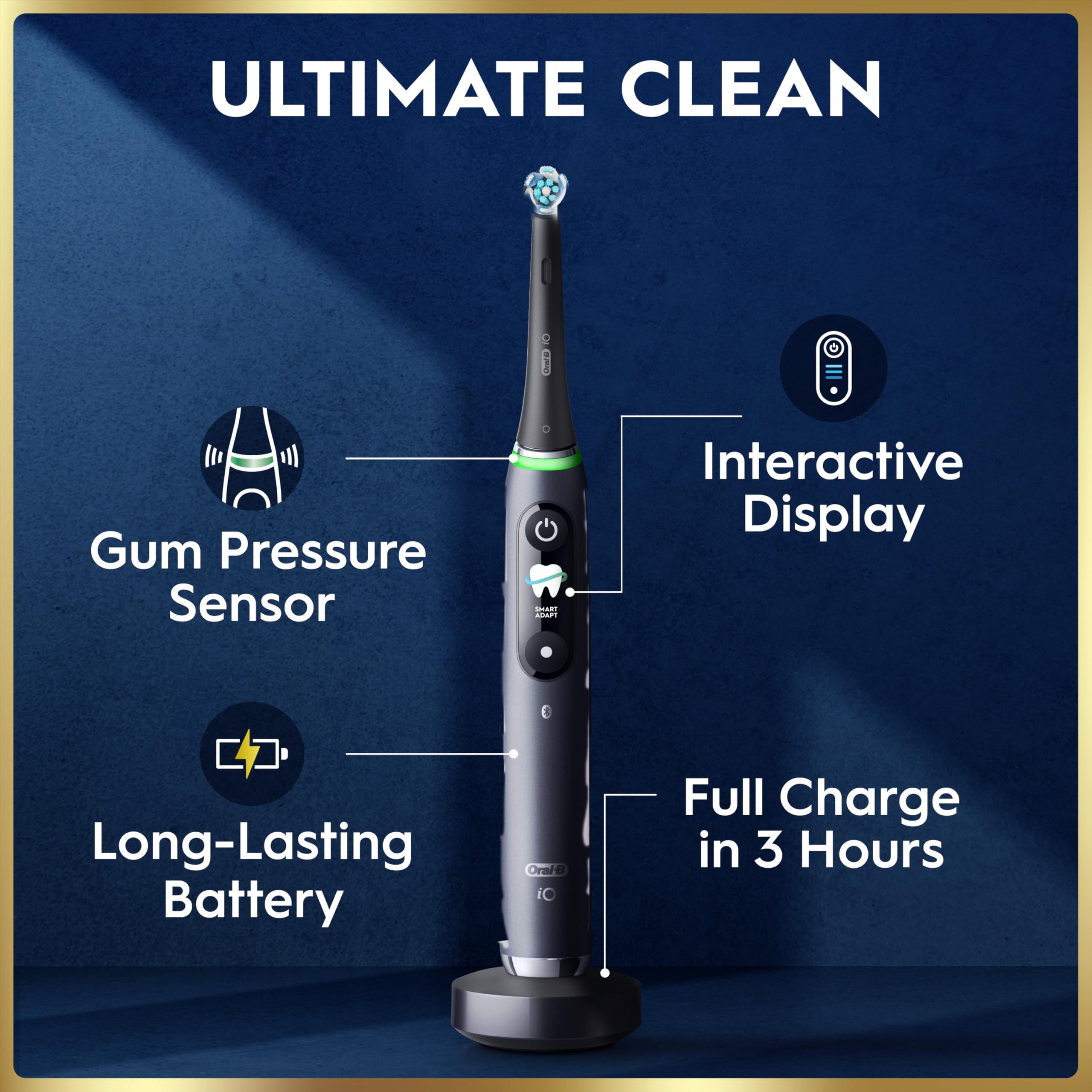 Oral-B Ultimate Clean cabezal enfocado en limpieza profunda y eliminación de placa