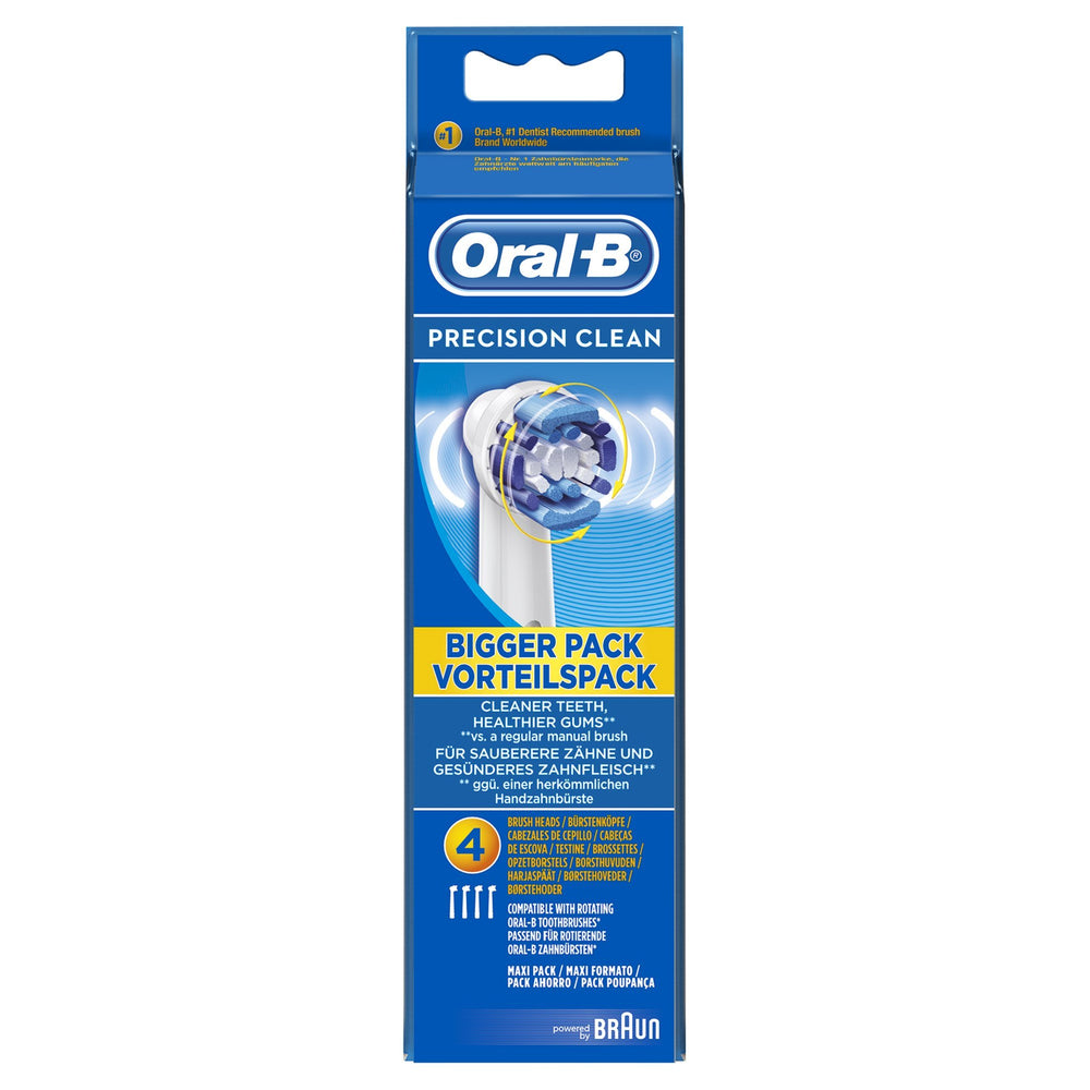 Oral-B paquete y etiqueta original que garantiza recambios compatibles