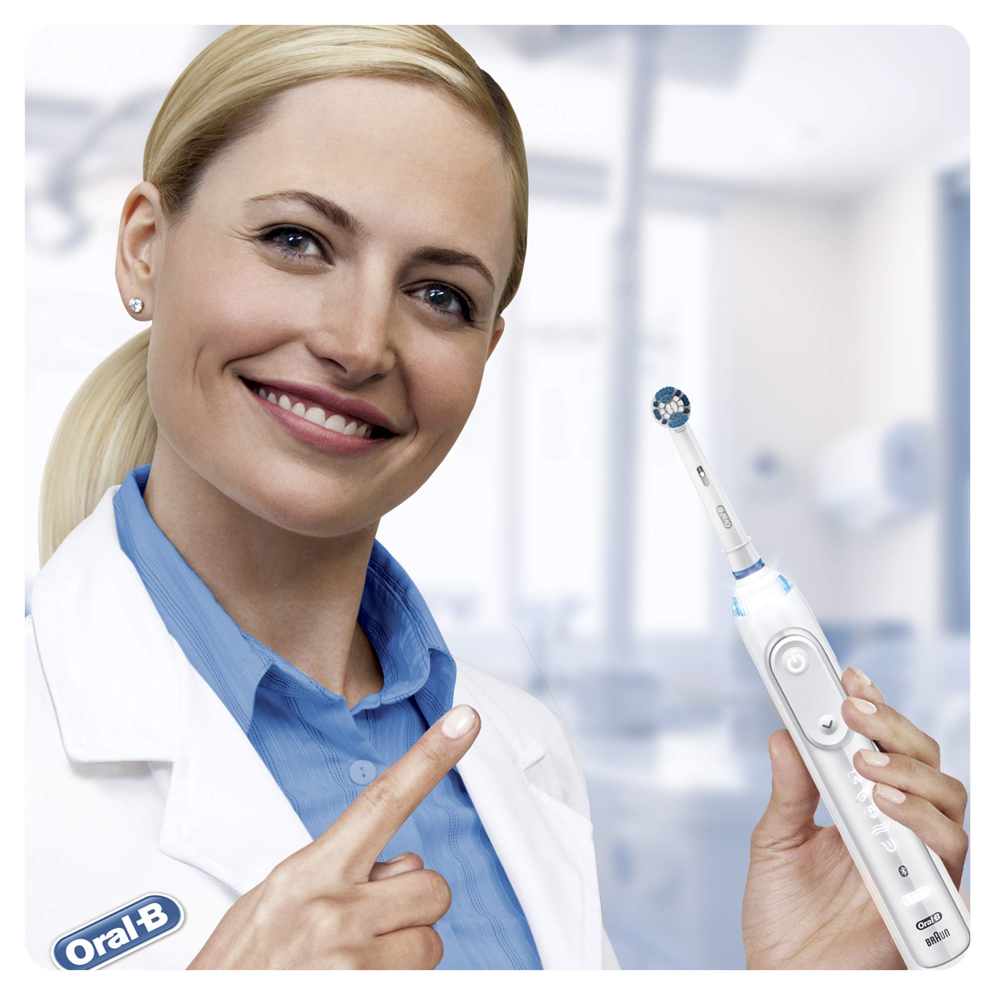 Oral-B cerdas indicadoras desvaneciéndose para indicar momento de reemplazo