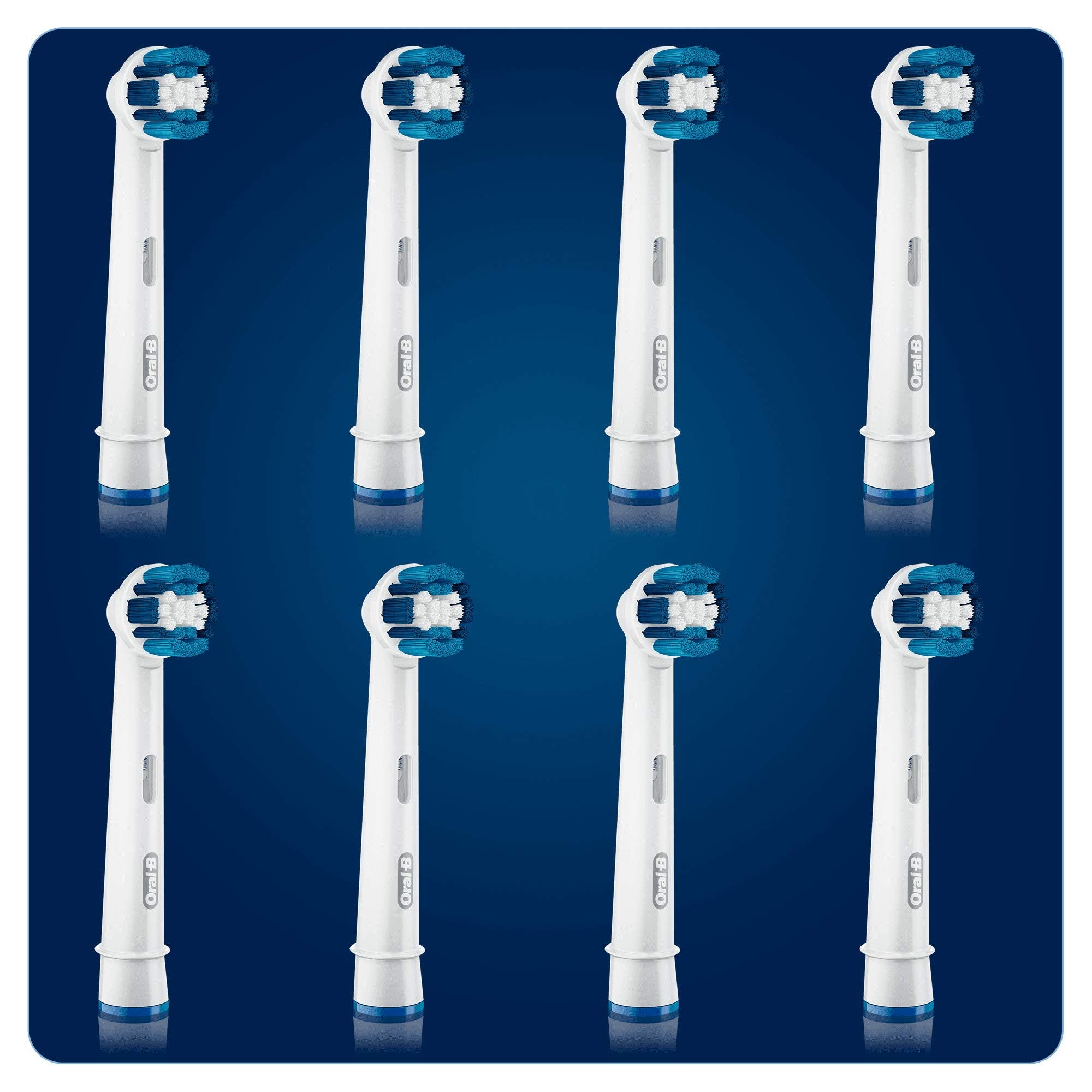 Oral-B comparación de tamaño del cabezal para reconocimiento fácil