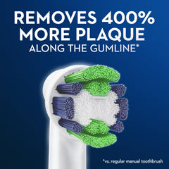 Precision Clean de Oral-B en uso cerca de la línea de encía para limpieza focal