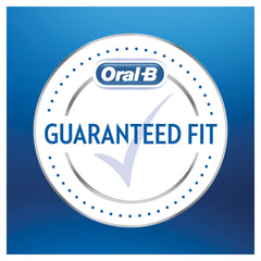 Oral-B pack abierto con los 10 cabezales listo para almacenar y cambiar fácilmente
