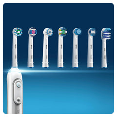 Oral-B cabezal montado en cepillo en baño, uso diario más higiene