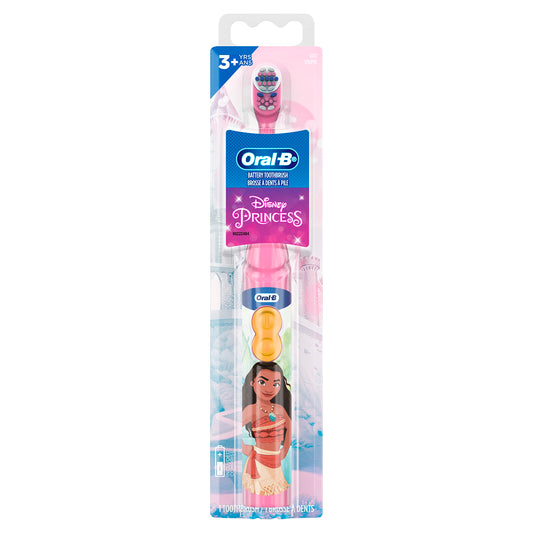 Oral-B cepillo Princess frontal del empaque mostrando diseño atractivo