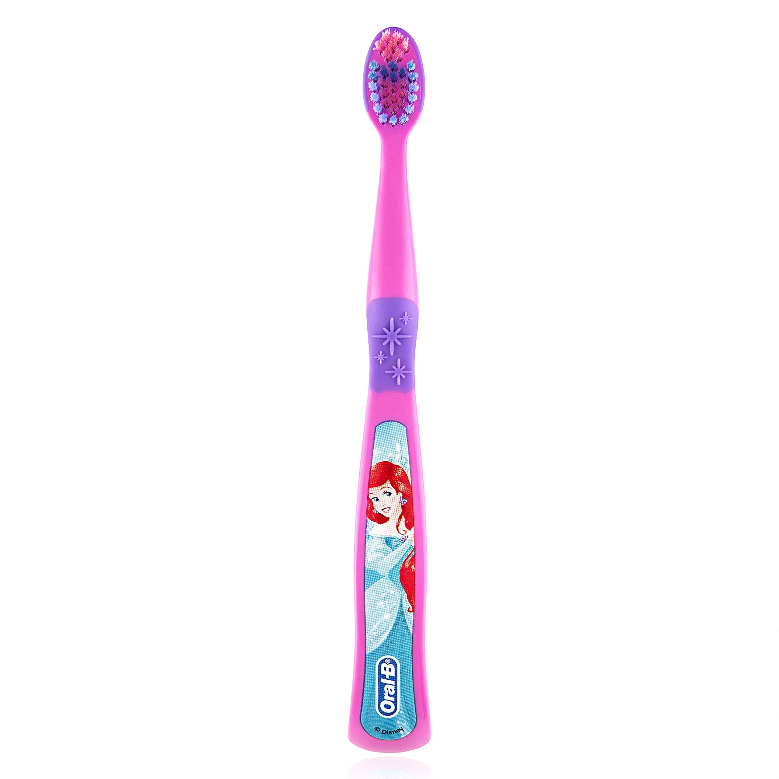 Oral-B mango ergonómico que facilita el agarre para manos pequeñas