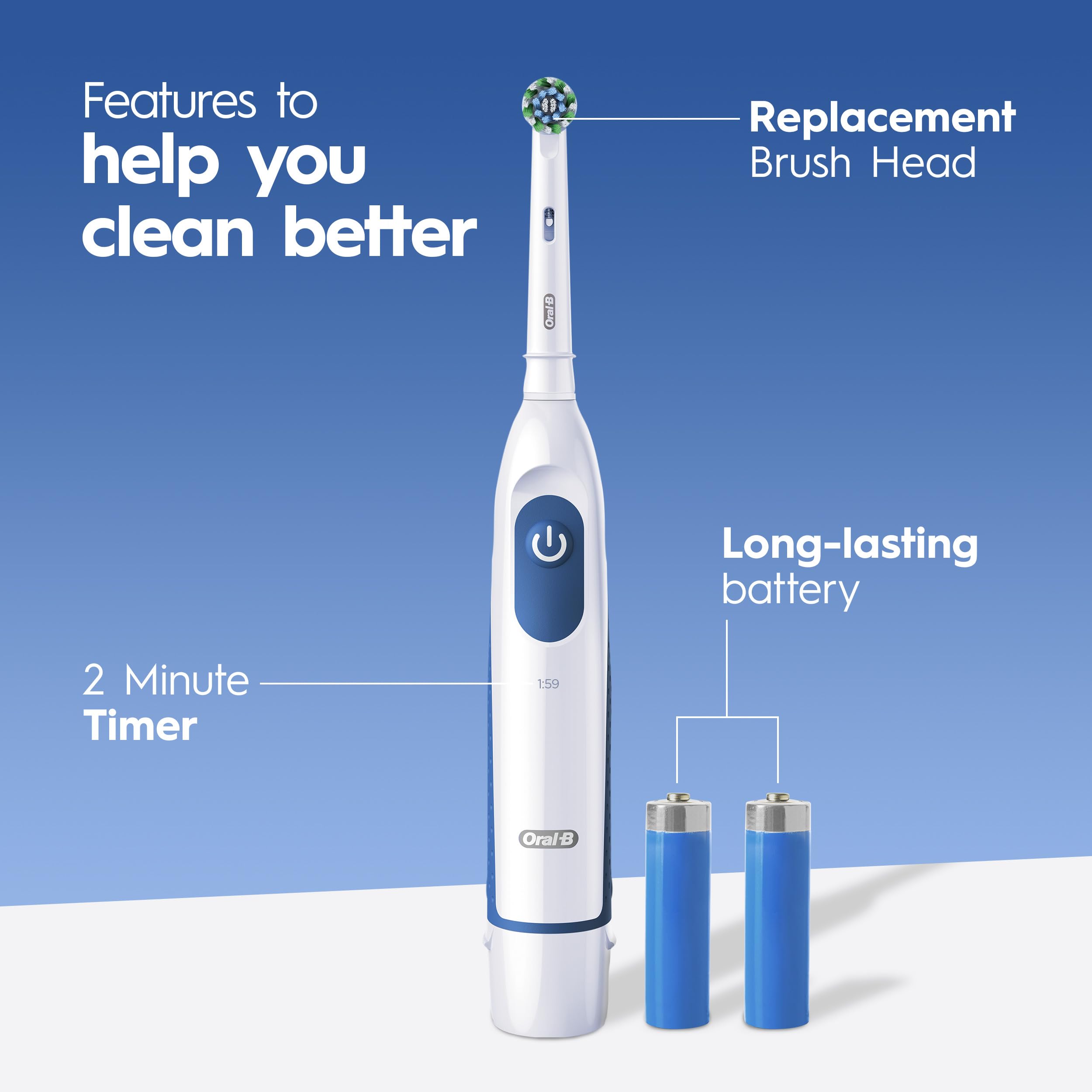 Oral-B cabezal Precision Clean detalle de cerdas para limpieza por diente