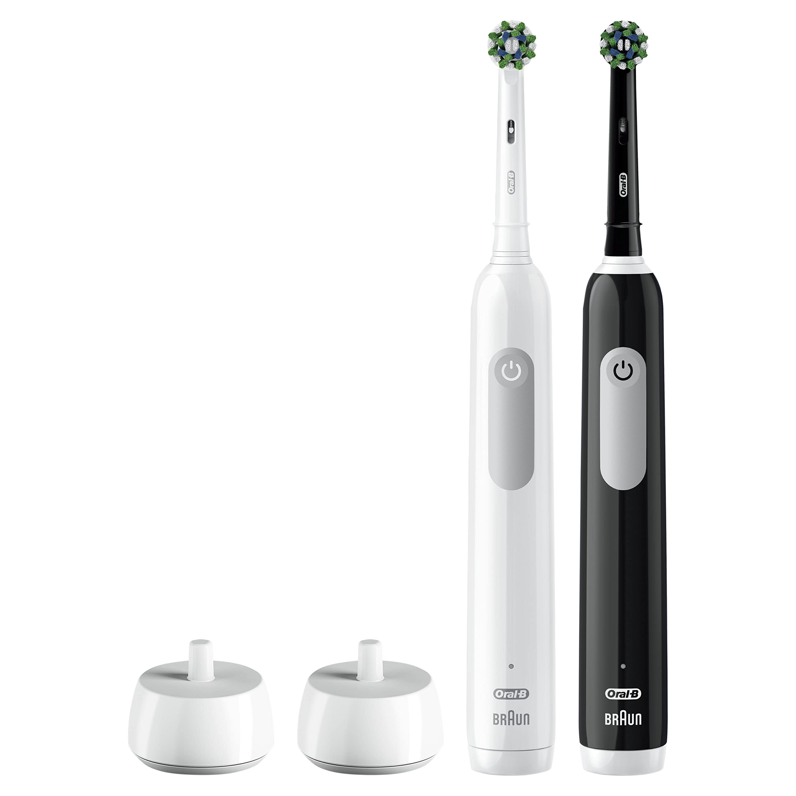 Oral-B empacado con accesorios mostrando contenido del pack y conveniencia