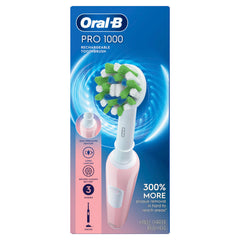 Oral-B Pro 1000 indicador LED de batería que avisa cuándo recargar y asegura uso continuo