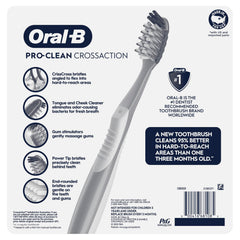 Oral-B comparación de tamaño de cabeza para acceso posterior