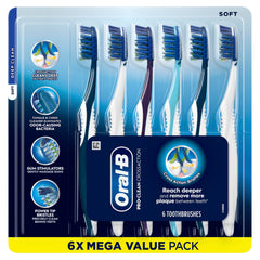 Oral-B pack de seis cepillos ideal para familias y viajes