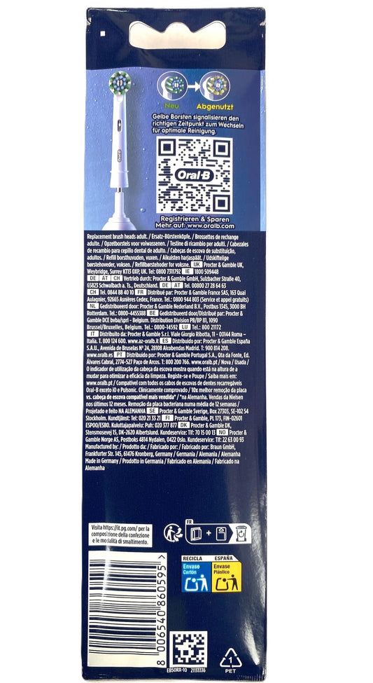 Oral-B detalle de filamentos angulados para limpieza profunda