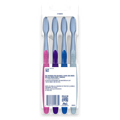 Oral-B caja abierta con etiqueta y beneficios visibles para elección informada