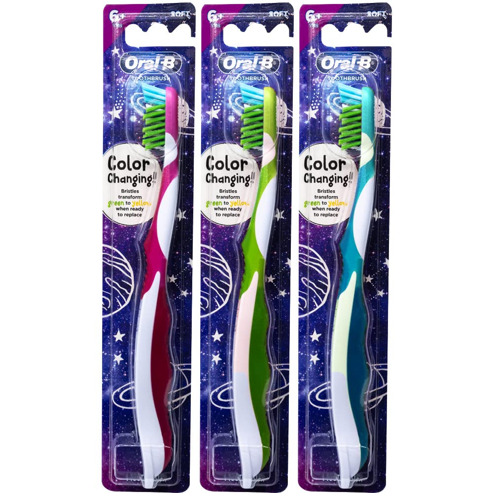 Oral-B cepillo frontal empaquetado mostrando diseño y beneficios