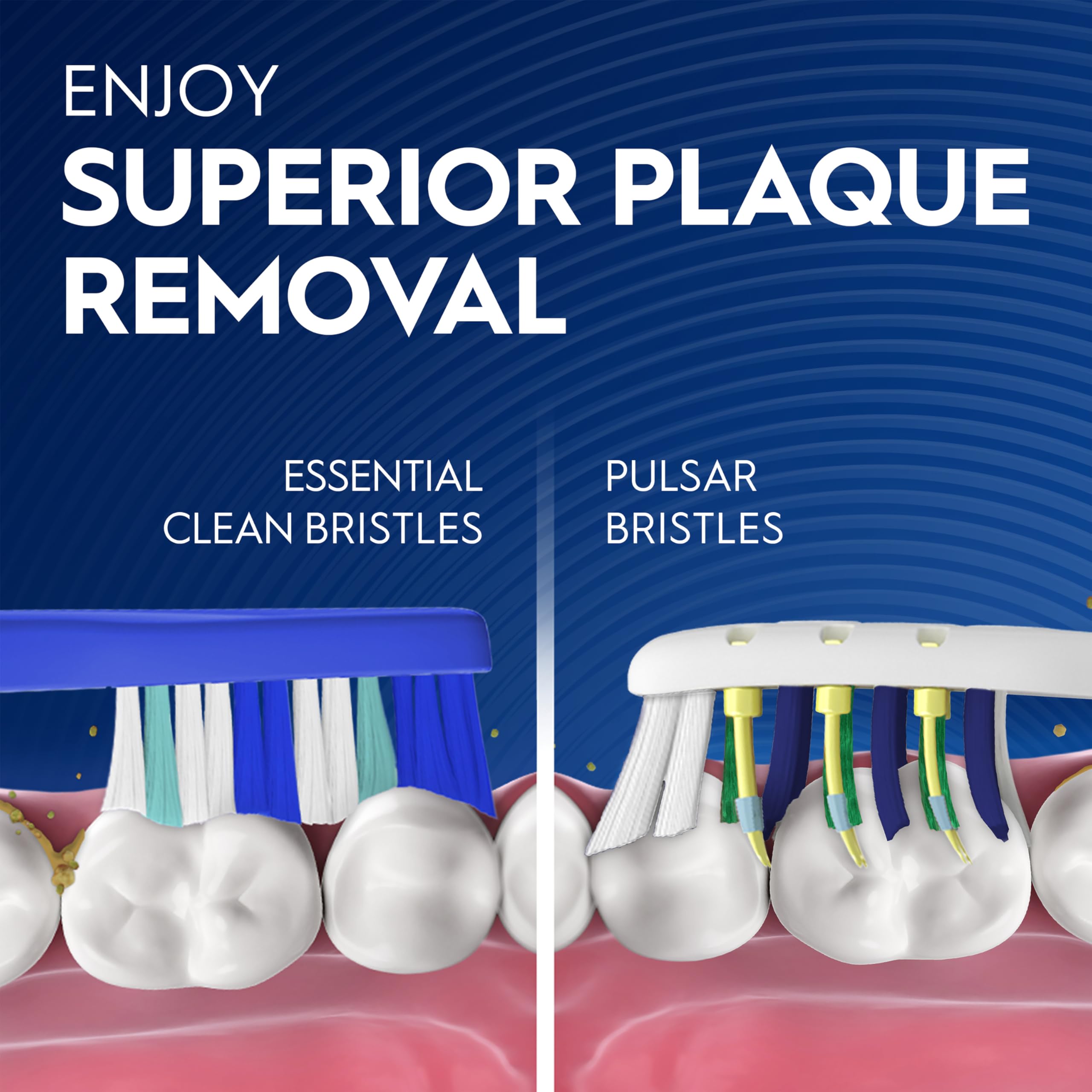 Oral-B caja abierta con cuatro unidades ideal para hogares