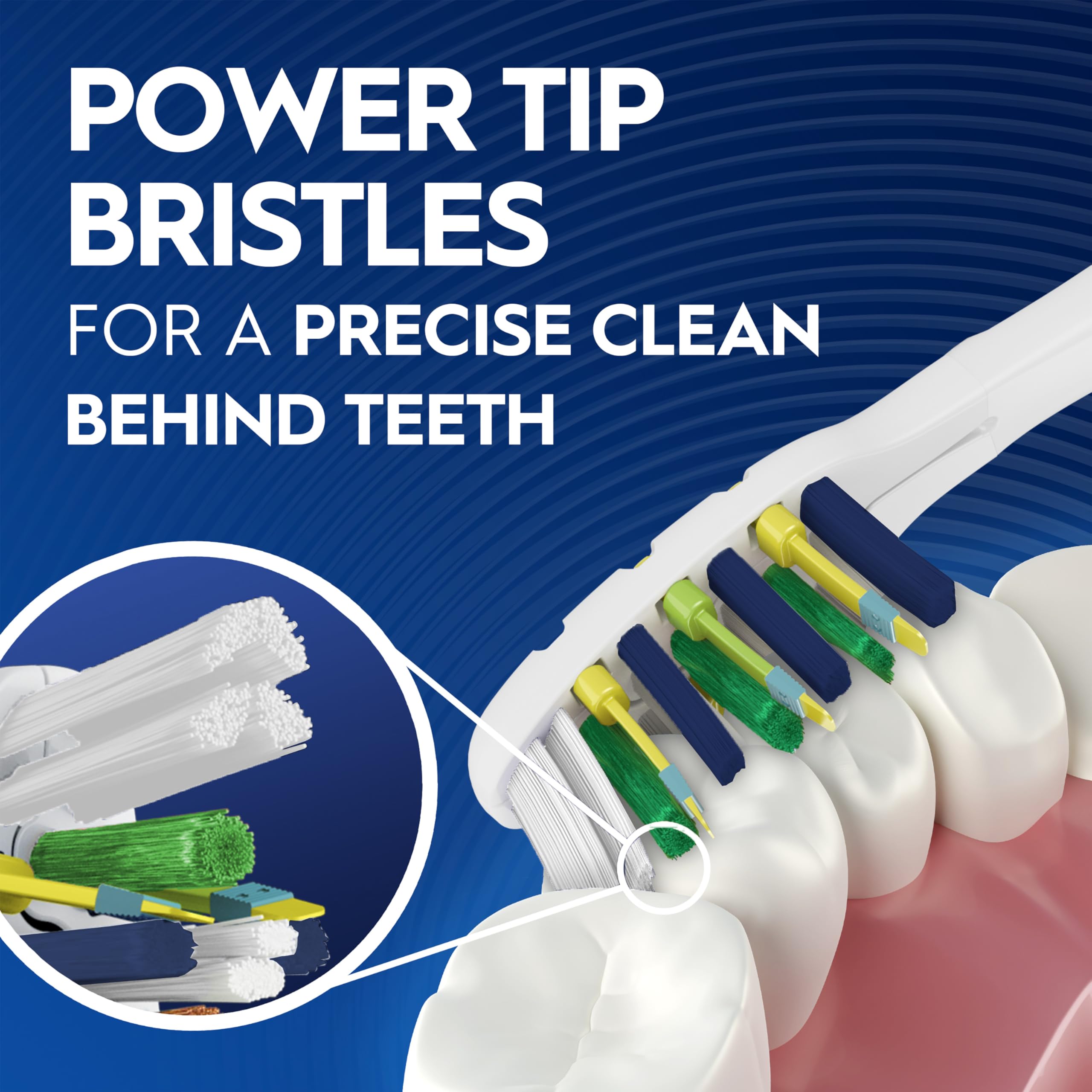 Oral-B cepillo Pulsar en uso ayuda a remover placa interdental