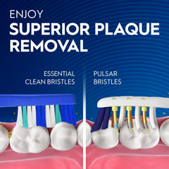 Oral-B cierre y mecanismo, funcionamiento a pilas sin cables