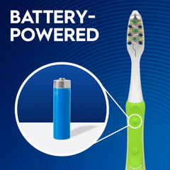 Oral-B tamaño del cepillo en mano fácil de transportar y manejar