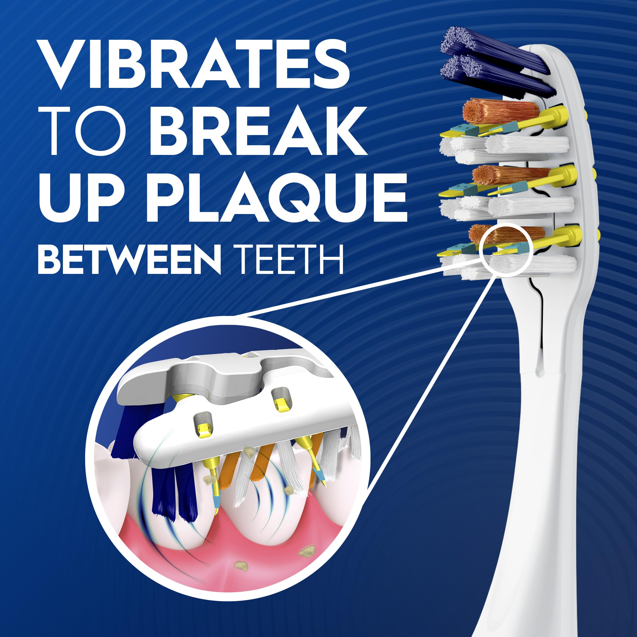 Oral-B Pulsar en mano para mostrar tamaño y facilidad de transporte