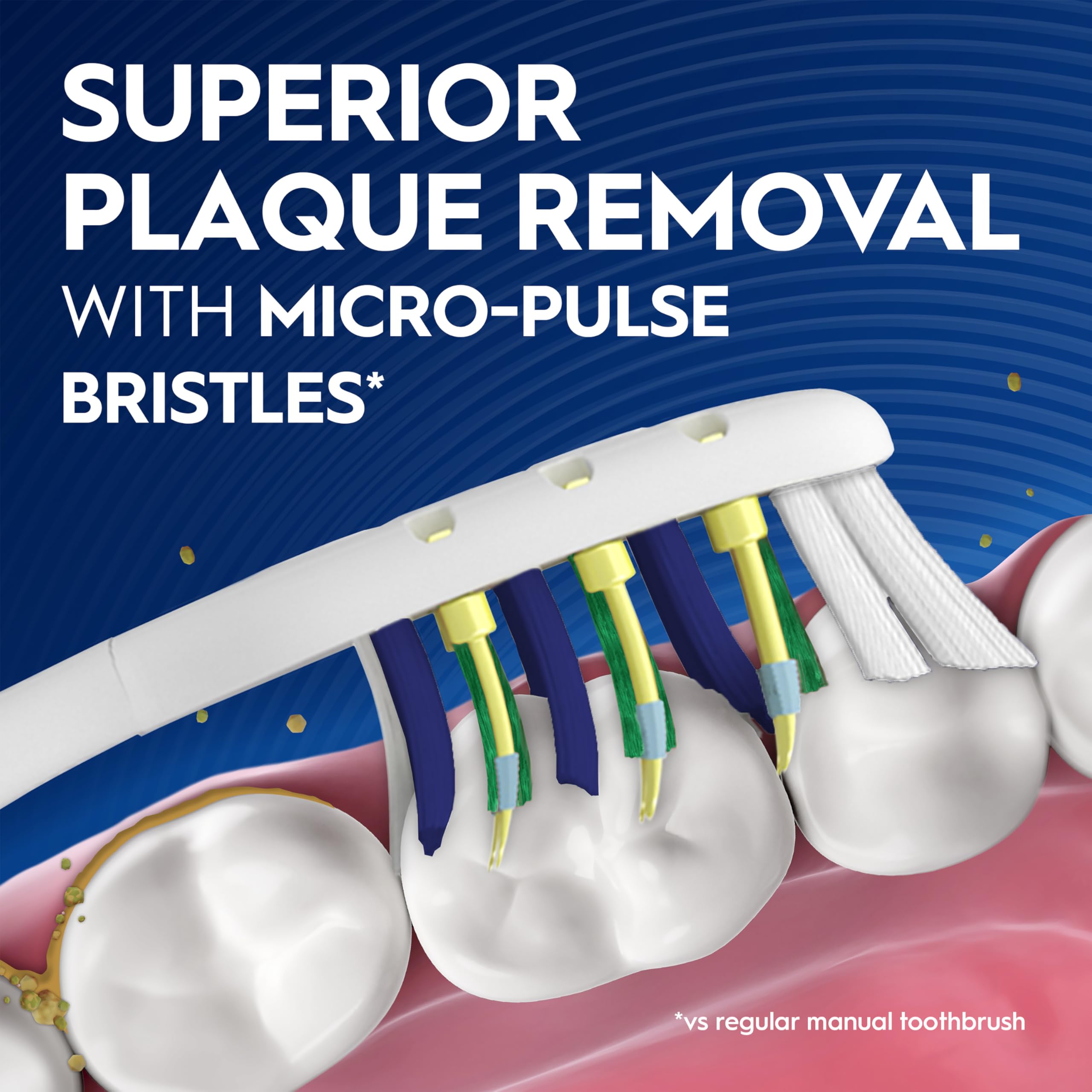 Oral-B textura de cerdas suaves que protege encías sensibles