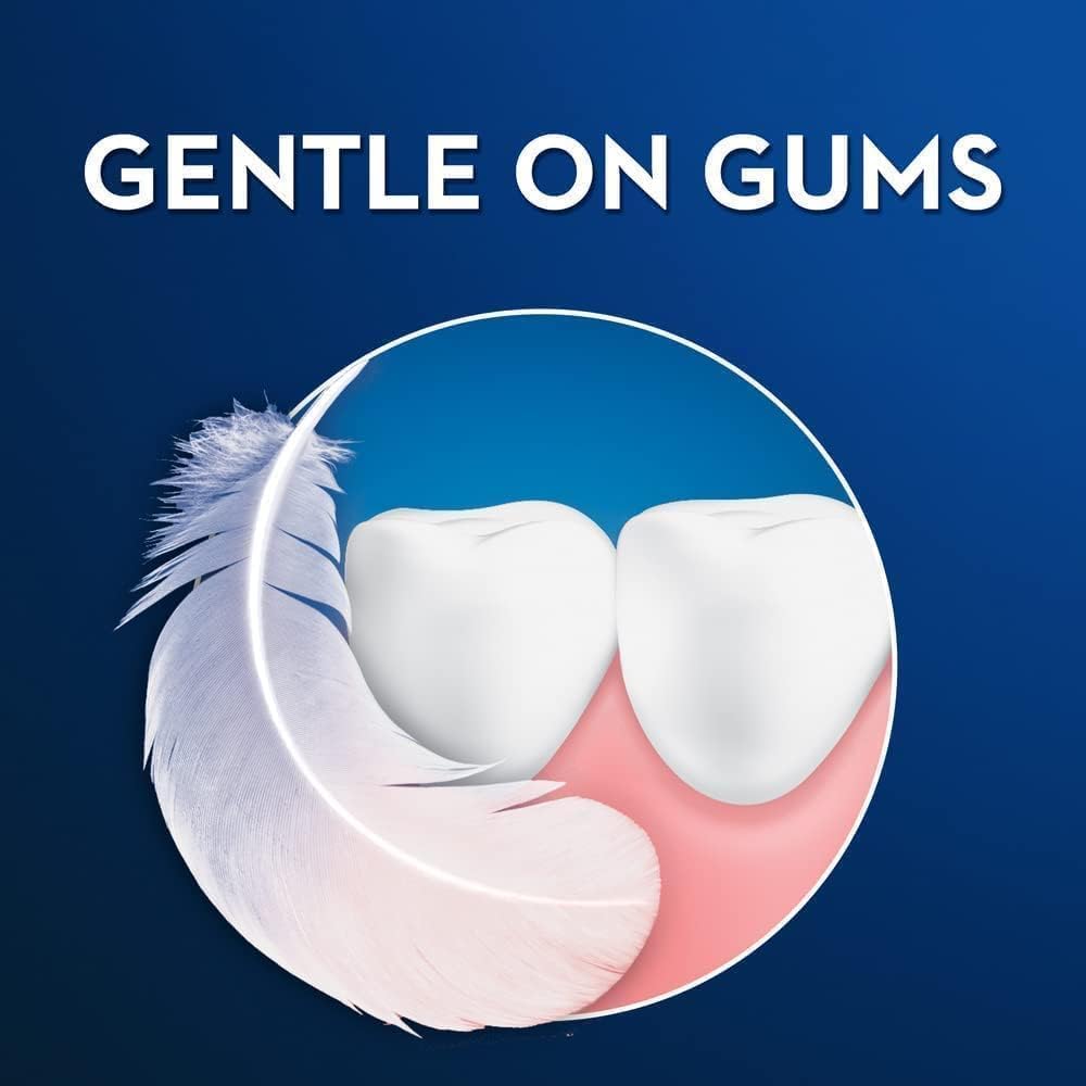 Oral-B cinta desplegada mostrando anchura y acabado, cómoda y estable