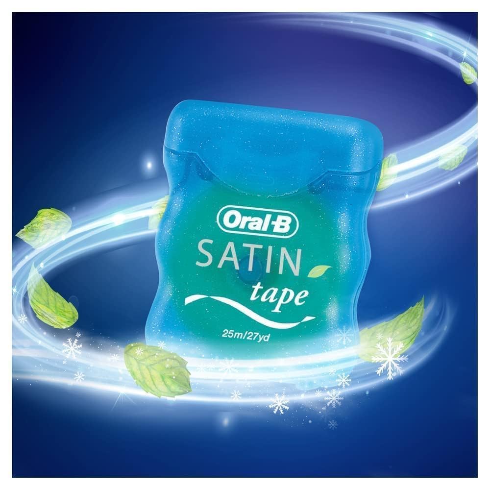 Oral-B comparación de tamaño junto a un cepillo, idea de escala y portabilidad