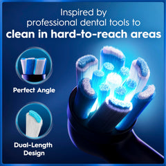 Sensor de presión Oral-B iO5 iluminado, protege encías de cepillado excesivo