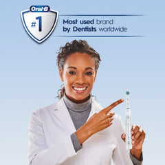 Oral-B accesorios con cargador y estuche abierto para viajes seguros