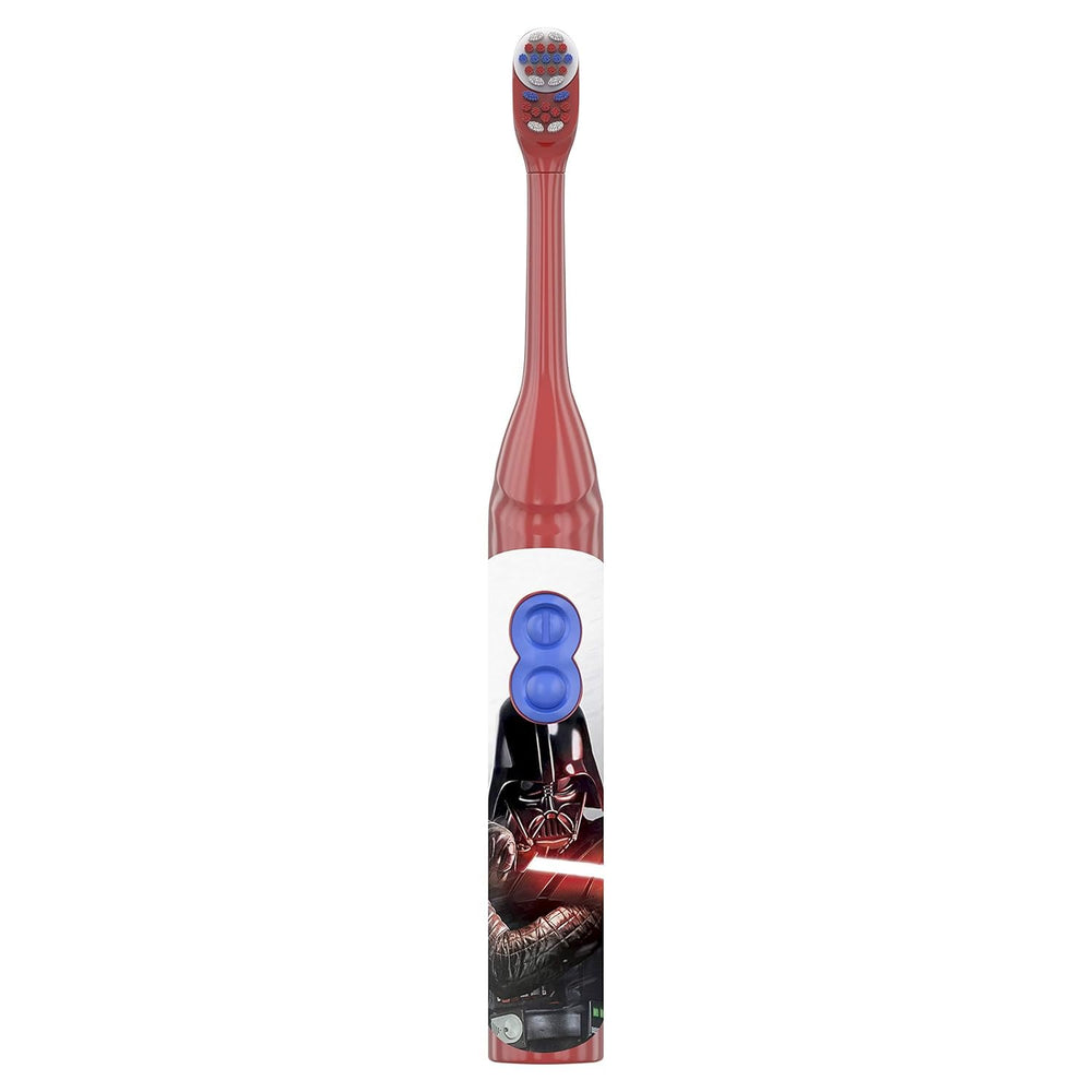Oral-B comparación tamaño en mano para manejo ergonómico