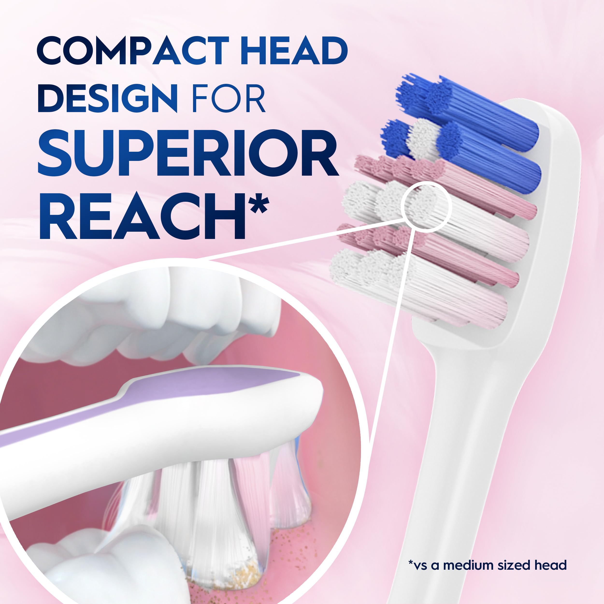 Oral-B textura de cerdas ultrasuaves para cuidado delicado de encías