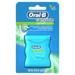 Oral-B detalle de la textura tipo cinta satinada para deslizamiento suave