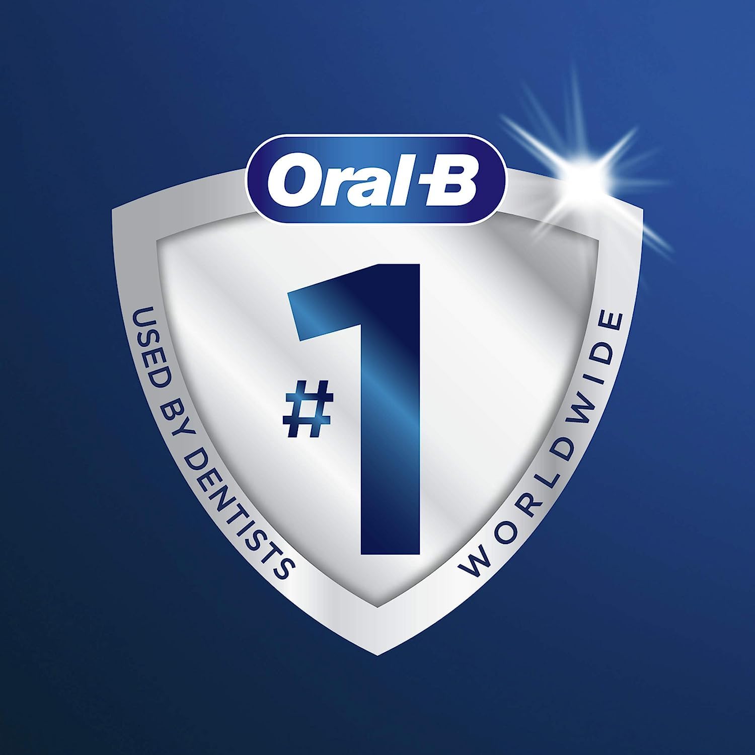 Oral-B los tres cabezales alineados listos para reemplazo regular