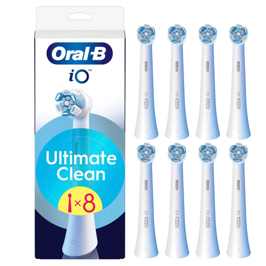 Oral-B empaque frontal del set de 8 para reemplazo, conveniencia