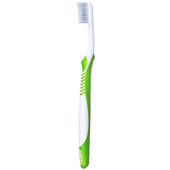Oral-B cepillo en uso en molares, limpieza en zonas profundas