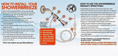 Oral Breeze etiqueta y materiales que muestran calidad y durabilidad