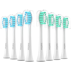 OralClass empaque frontal mostrando 8 cabezales y beneficio de valor