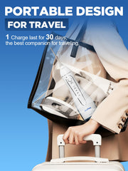 Oralfree comparación de tamaño y batería ideal para viajes prolongados