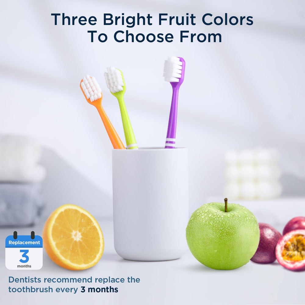 Oralphi empaque con seis colores ideal para compartir o reemplazar frecuentemente