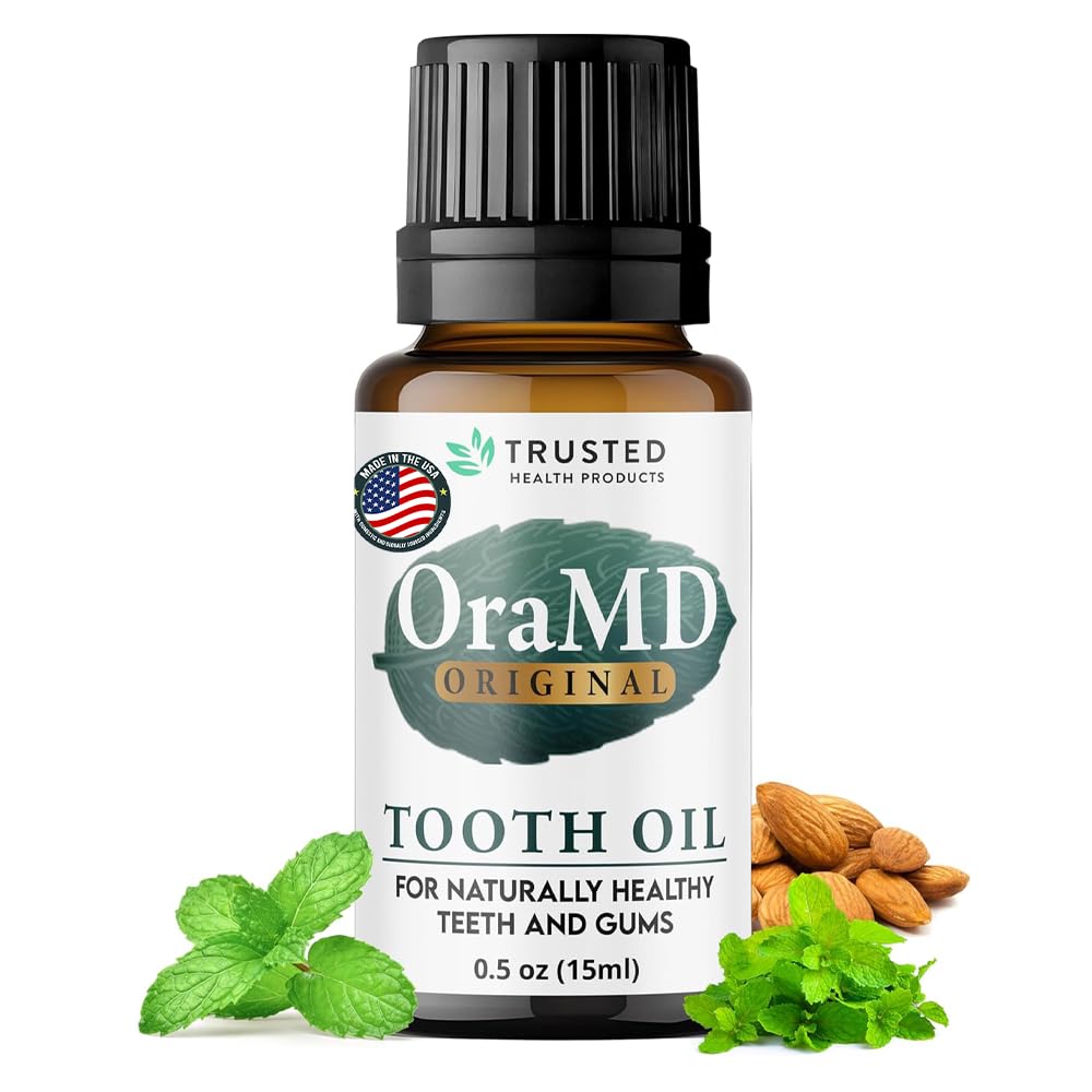 OraMD botella frontal mostrando el envase y beneficio de limpieza natural