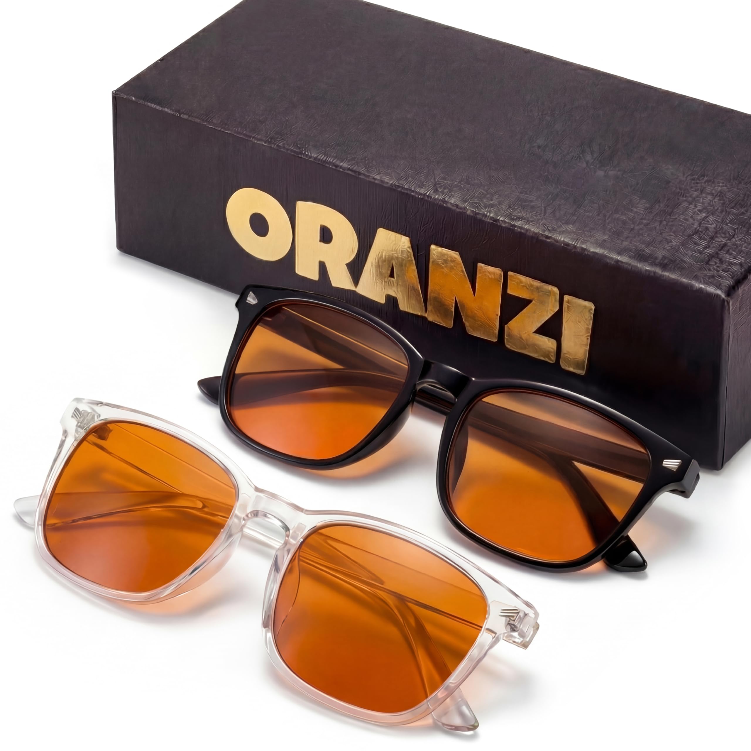 ORANZI vista frontal montura clásica protección cómoda