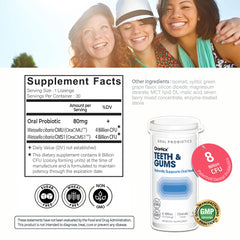 Morning routine scene featuring OraTicx lozenges for daily care.