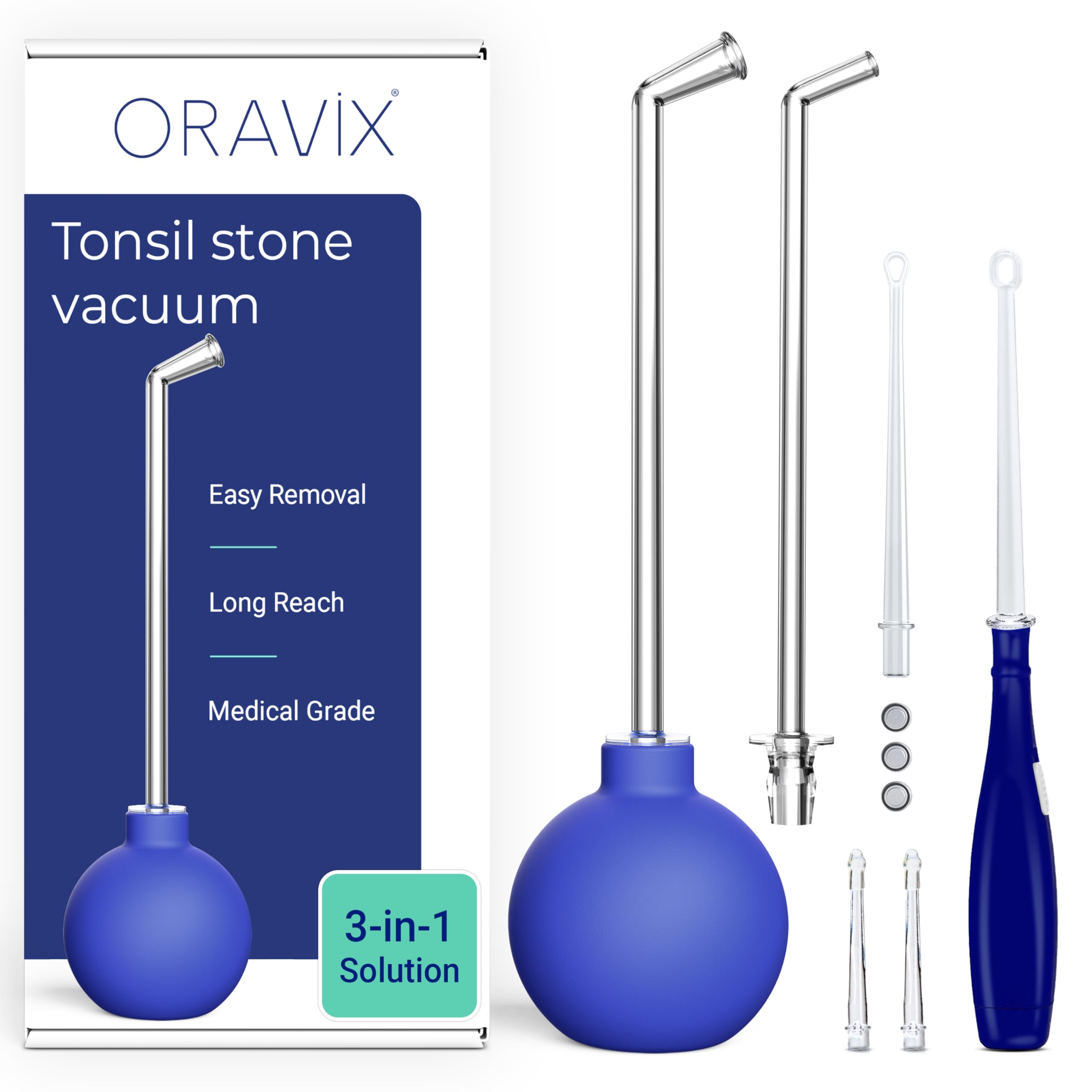 ORAVIX imagen frontal del paquete mostrando el kit y beneficios