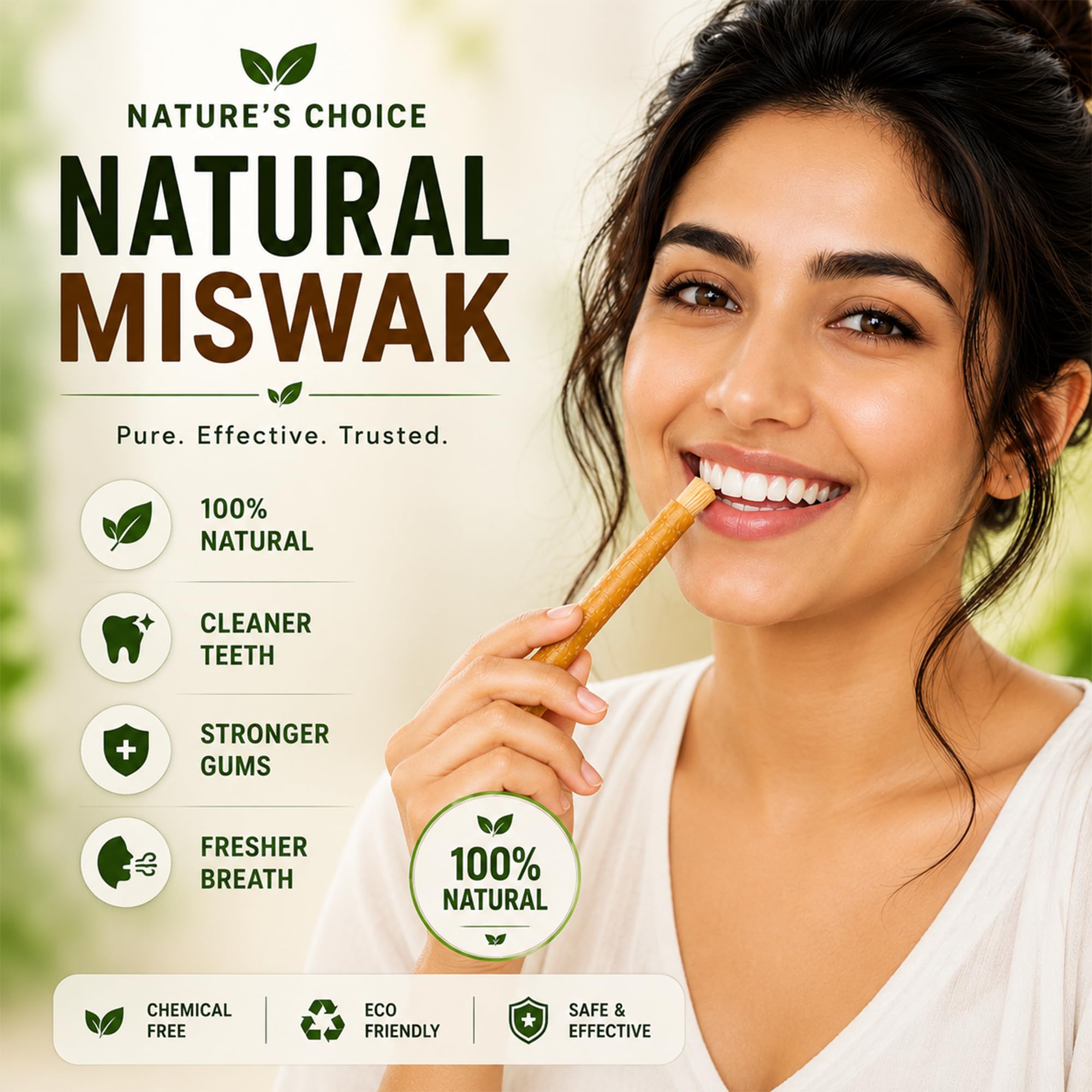 ORAWAK etiqueta del producto con origen natural y beneficios claros