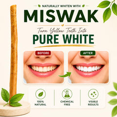 ORAWAK palito Miswak en uso al aire libre para higiene sin agua