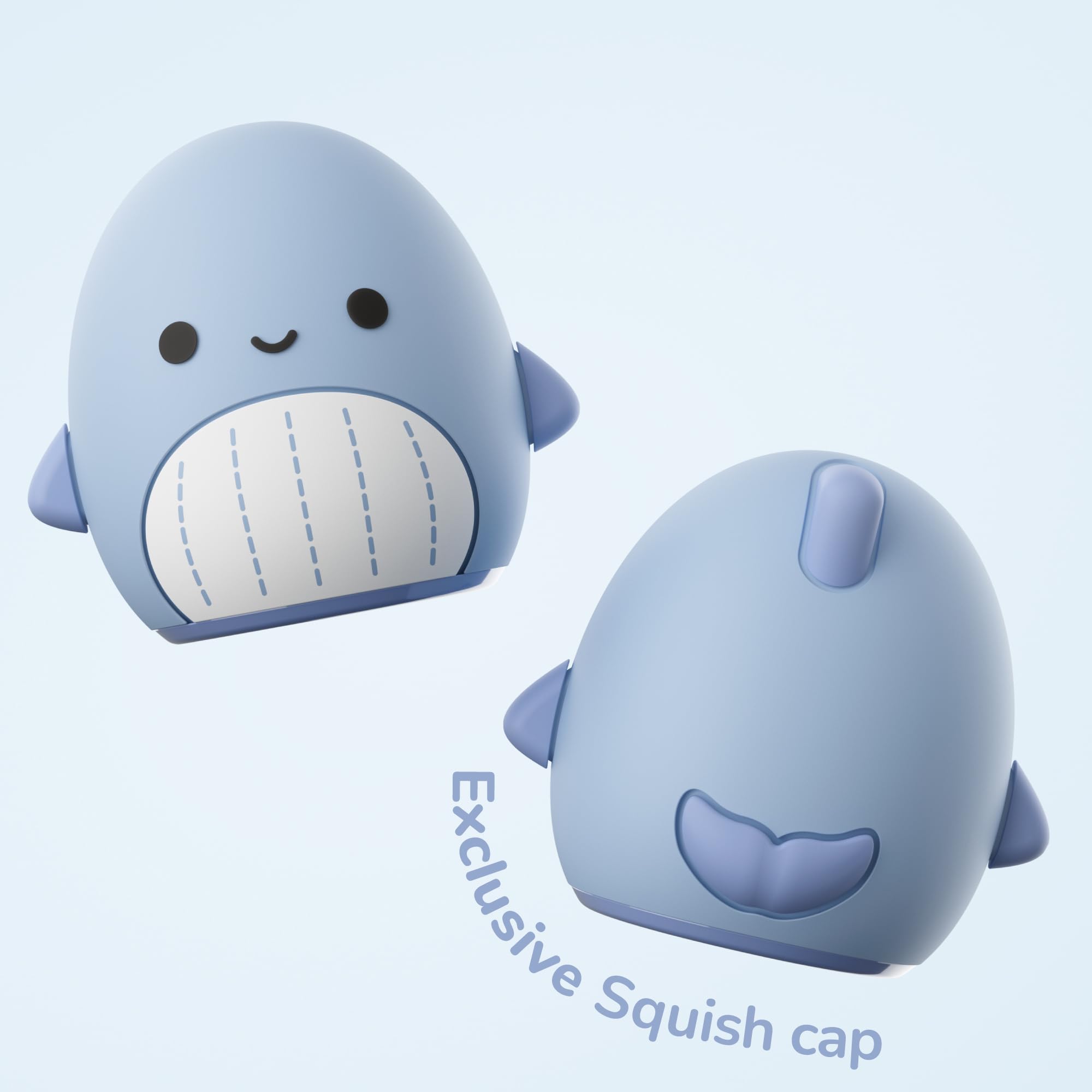 ORDO Squishmallows en uso por un niño con guía de luces para dos minutos