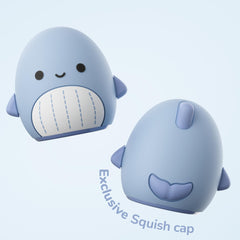 ORDO Squishmallows en uso por un niño con guía de luces para dos minutos