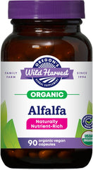 Oregon's Wild Harvest frasco alfalfa vista frontal, facilidad de uso