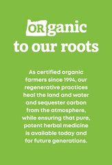 Oregon's Wild Harvest cápsula en mano para comparar tamaño y facilidad de ingesta