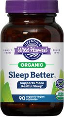 Oregon's Wild Harvest frasco frontal mostrando diseño y beneficios