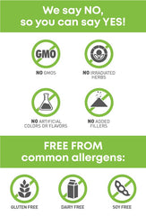 Oregon's Wild Harvest etiqueta con sellos orgánico y Non-GMO, confianza y trazabilidad